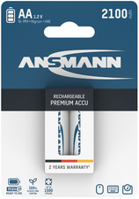 ANSMANN Pile rechargeable NiMH maxE, Mignon (AA), 2.100 mAh