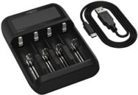 ANSMANN Chargeur "Lithium 4", pour les piles NiMH & Li-ion