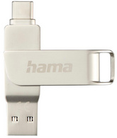 hama Clé USB 3.0/3.1 "C-Rotate Pro", 512 GB, argent