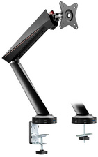 LogiLink Bras support pour écran, spécial gaming, noir