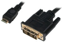 LogiLink Câble de connexion mini HDMI, mini HDMI - DVI-D