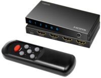 LogiLink Commutateur HDMI 4K/60Hz, 3 ports, noir