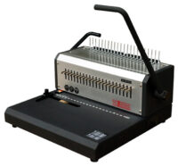 pavo Perforelieur HD comb relieur, A4 - A5, argent / noir