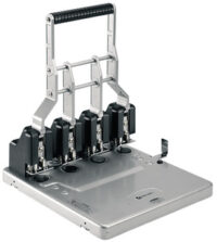 Rexel Perforateur à 4 trous HD4150, noir / argent
