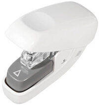 WEDO Mini agrafeuse sans agrafes, capacité: 5 feuilles,blanc