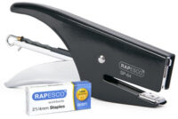 RAPESCO Pince agrafeuse SP-64 (6/4 & 21/4 mm) chrome/noir