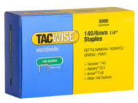 TACWISE Agrafes 140/10 mm, 5.000 pièces, galvanisé