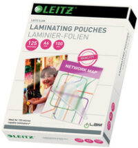 LEITZ Pochette de plastification, A3, brillant, 350 microns