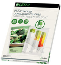 LEITZ Pochette de plastification, A4, classement, 160