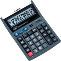 Canon Calculatrice de bureau TX-1210E, alimentation solaire