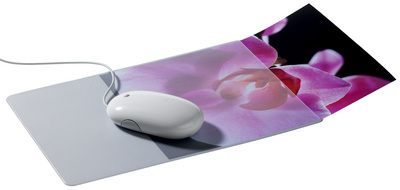 DURABLE tapis de souris plus, extra plat, transparent