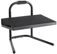 LogiLink Repose-pieds, réglable en hauteur, noir
