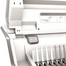 Fellowes Perforelieuse multifonction 3en1 Lyra, blanc/argent – Image 4