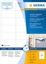 HERMA Etiquette en film adhésif Outdoor SPECIAL,420 x 297 mm