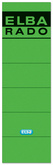 ELBA Etiquette pour dos de classeur "ELBA RADO"- vert