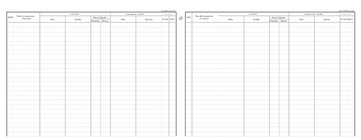 EXACOMPTA Piqûre "Registre des Visites", 250 x 320 mm – Image 2