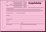 sigel Formularbuch "Ausgabebeleg", A6 quer, 50 Blatt