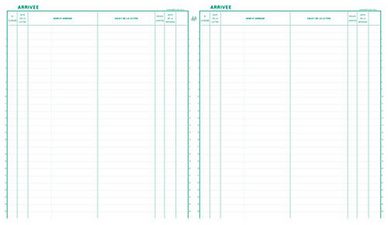 EXACOMPTA Registre "Enregistrement du courrier", 200 pages – Image 2