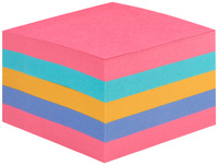 Post-it Bloc-note cube super sticky notes, 76 x 76 mm