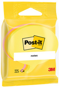 Post-it Bloc-note adhésif, en forme de bulle, 70 x 70 mm