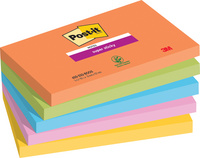 Post-it Bloc-note super sticky notes, 127 x 76 mm, Boost