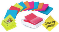 Post-it Distributeur Z-Notes, blanc, équipé