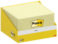Post-it Bloc-note adhésif, 127 x 76 mm, jaune
