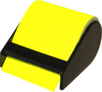 RNK Verlag Rouleau rechargeable de notes adhésives, jaune