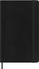 MOLESKINE Buchkalender 2026, Wochen, L/A5, Softcover,schwarz