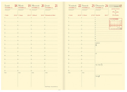 Quo Vadis Agenda de poche Affaires Prestige, 2026, papaye – Image 5