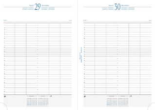 EXACOMPTA Agenda de bureau "Journal 29/1", 2026, noir – Image 2