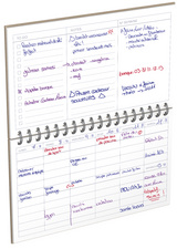 LECAS Agenda DESK PLANNER, perpétuel, 240 x 140 mm – Image 3
