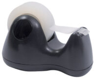 ALBA Dévidoir de ruban adhésif "DEV3000", en plastique, noir