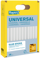 Rapid Bâton de colle universel transparent, diamètre: 7 mm