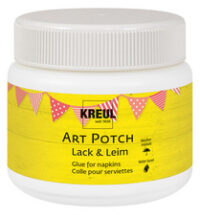 KREUL Vernis & colle pour serviette ART POTCH, mate, 750 ml