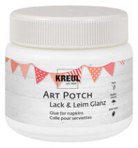 KREUL Vernis et colle pour serviettes ART POTCH, brillant