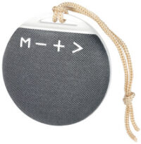 LogiLink Haut-parleur bluetooth V4.2, dragonne, blanc/gris