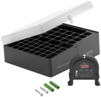 ANSMANN Boîte de rangement pour piles, avec testeur de piles