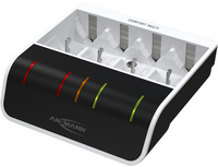 ANSMANN Chargeur Express Comfort Multi, blanc/noir