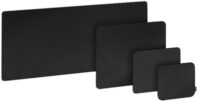 LogiLink Tapis de souris de gaming, bords cousus, XXL, noir