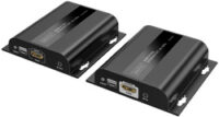 DIGITUS Kit d'extension IP HDMI 4K PoE, 120/200 m