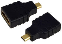 LogiLink Adaptateur connecteur HDMI femelle - Micro HDMI