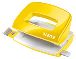 LEITZ Perforateur Nexxt 5060, en carton, jaune métallisé