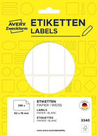 AVERY Zweckform Etiquette multi-usage, 62 x 19 mm, blanc
