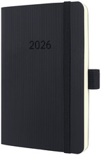 sigel Agenda de poche Conceptum 2026, env. A6, noir