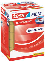 tesa Film Ruban adhésif, 19 mm x 33 m, transparent