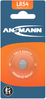 ANSMANN Pile bouton alcaline "LR54", 1,5 Volt (V10GA)