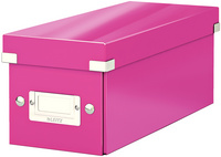 LEITZ Boîte de rangement pour CD Click & Store WOW, rose