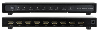 DIGITUS HDMI Video Splitter, 8 ports, boîtier métallique – Image 2