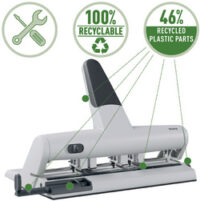 LEITZ Poinçon pour perforateur polyvalent AKTO 5114, argent